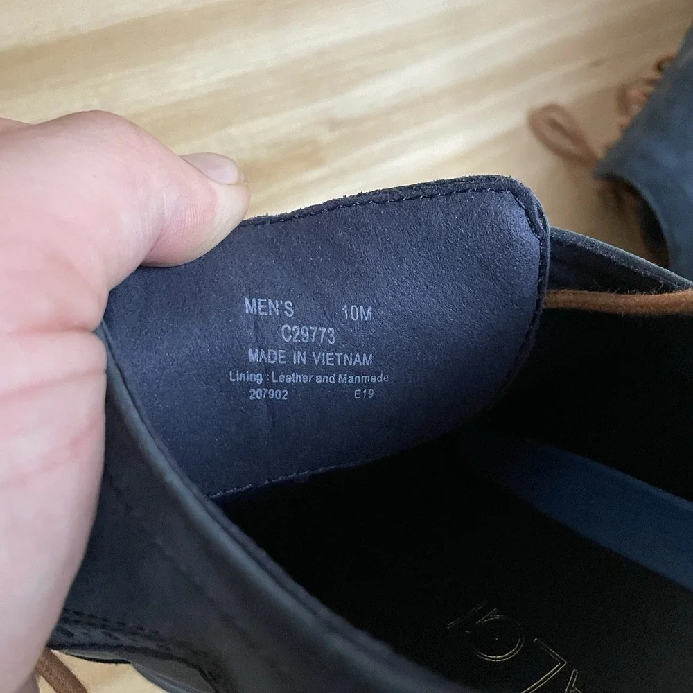Cole Haan Zerogrand‎ Wingtip Oxford Shoes Men's 10 Suede Casual Sneakers